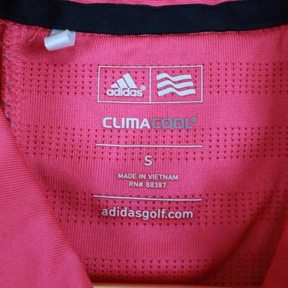 ADIDAS ClimaCool Vented Short Sleeve Polo Shirt S - Picture 5 of 8